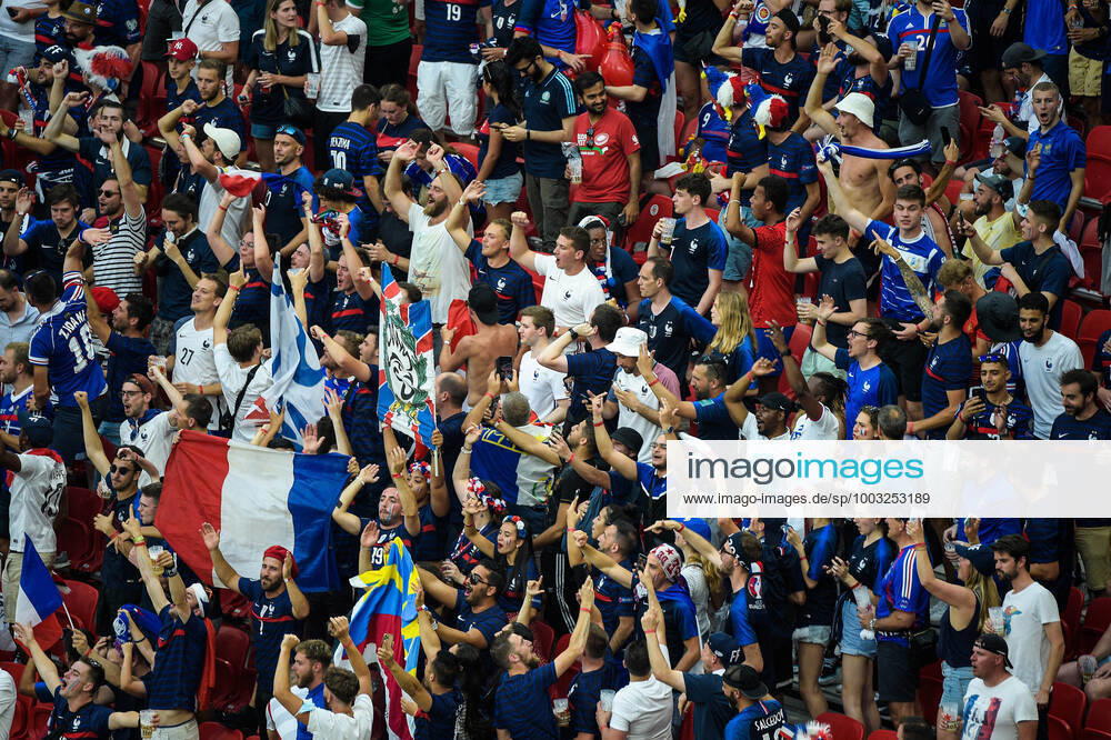 Supporters de l equipe de France - ambiance - FOOTBALL : Portugal vs France - Budapest - 23 06 2021 FedericoPestellini Panoramic