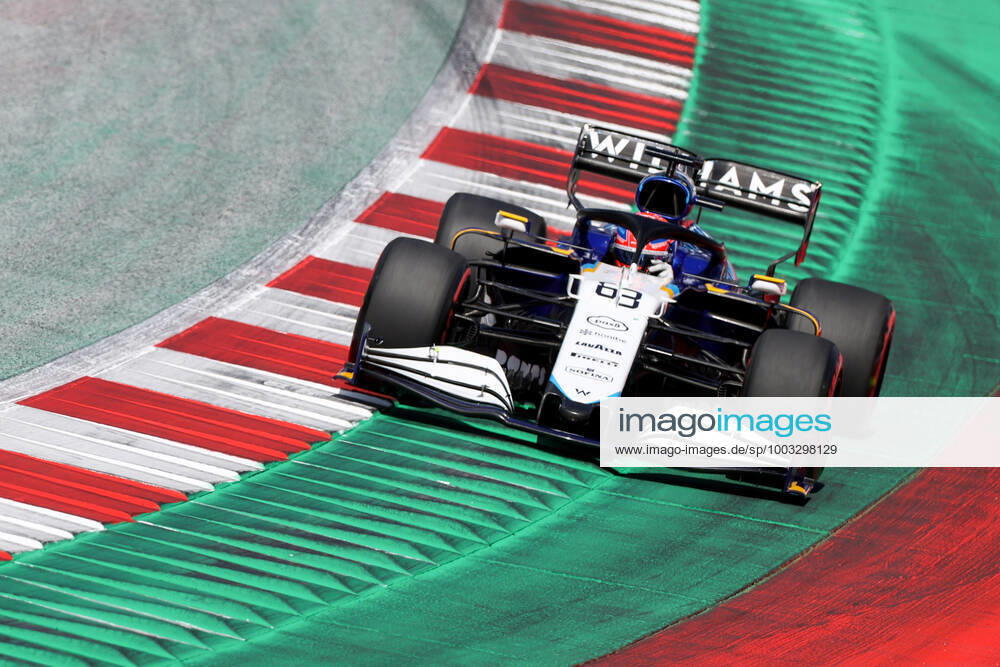Formula 1 - GP of Styria 2021 SPIELBERG,AUSTRIA,26.JUN.21 - MOTORSPORTS, FORMULA 1 - Grand Prix of Styria, Red Bull Ring, practice and qualifying. Image shows George Russell (GBR Williams). GEPAxpictures xChristianxWalgram