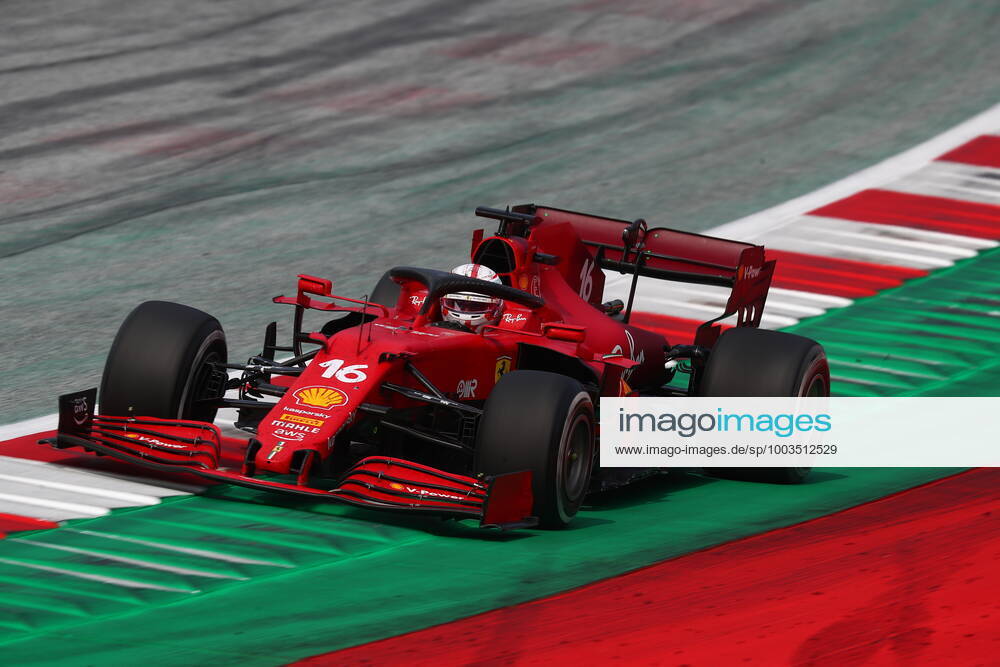 16 Charles Leclerc, Scuderia Ferrari. Formula 1 World Championship, WM, Weltmeisterschaft 2021, Austrian GP 1-4 July 2021