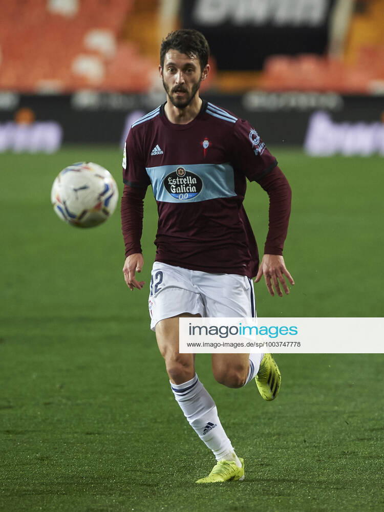 Valencia, Spain, Mestalla, FC Valencia vs Celta Vigo La Liga, Facundo Ferreyra Celta Vigo in action Photo EU Images Valencia Mestalla Spain eu-images-584