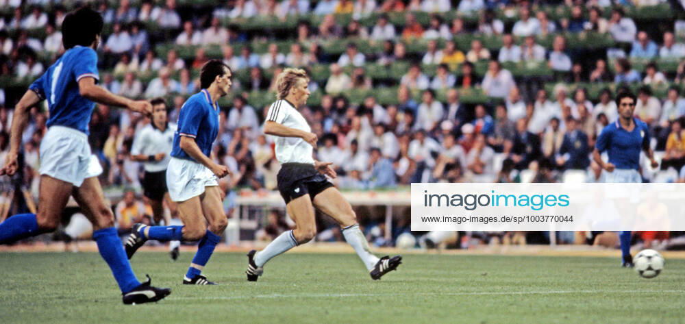 11 07 82 Italy Germany Spain, Madrid, 11 07 1982, Football, FIFA World Cup 1982 in Spain, Final, Italy FRG Germany DFB 3 1 Bernd Förster Germany