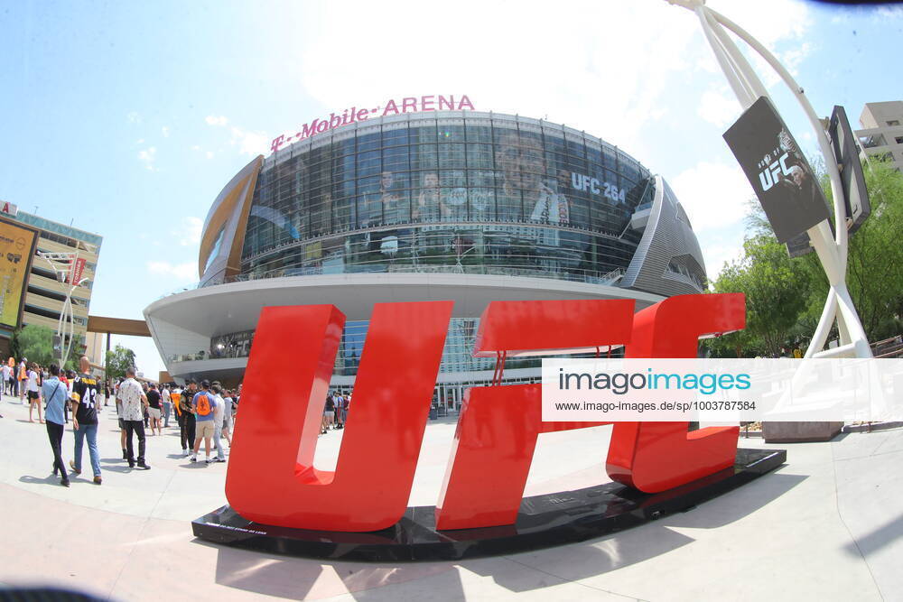 UFC 264, T-Mobile Arena, Las Vegas, Nevada, USA 10 7 2021 Dustin Poirier vs Conor McGregor A view of T-Mobile Arena ahead of the fight A view of T-Mobile Arena ahead of the fight 10 7 2021