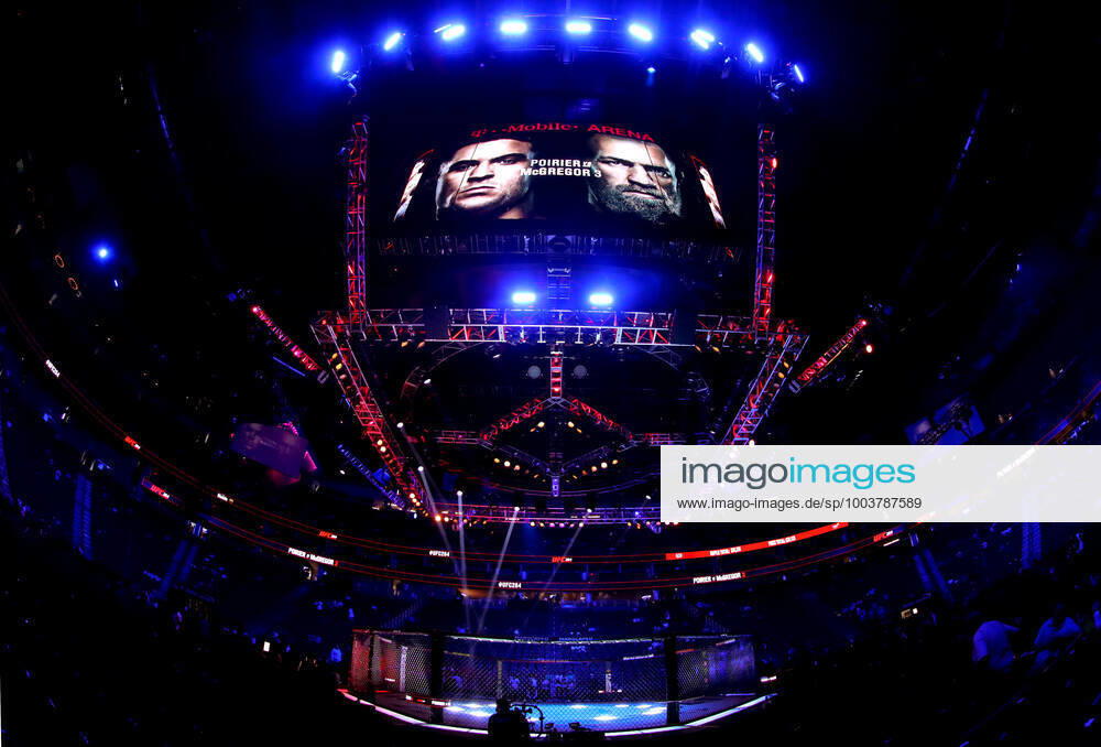 UFC 264, T-Mobile Arena, Las Vegas, Nevada, USA 10 7 2021 Dustin Poirier vs Conor McGregor A view of T-Mobile Arena ahead of the fight A view of T-Mobile Arena ahead of the fight 10 7 2021