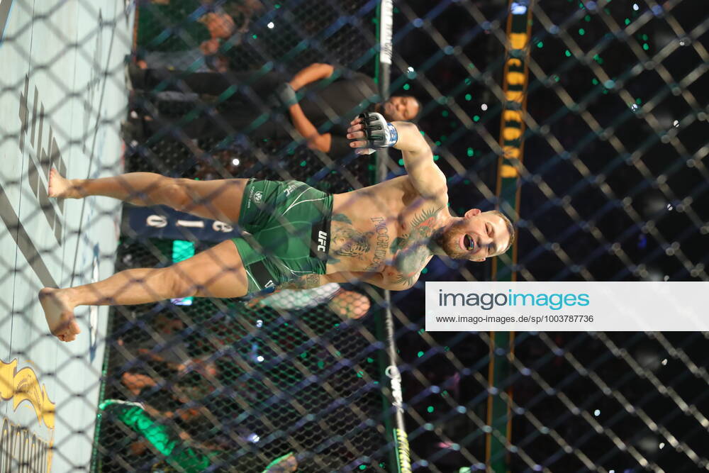 UFC 264, T-Mobile Arena, Las Vegas, Nevada, USA 10 7 2021 Dustin Poirier vs Conor McGregor Conor McGregor before the fight Conor McGregor before the fight 10 7 2021