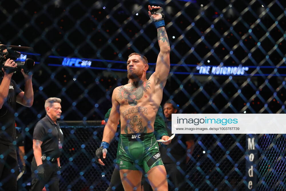 UFC 264, T-Mobile Arena, Las Vegas, Nevada, USA 10 7 2021 Dustin Poirier vs Conor McGregor Conor McGregor before the fight Conor McGregor before the fight 10 7 2021