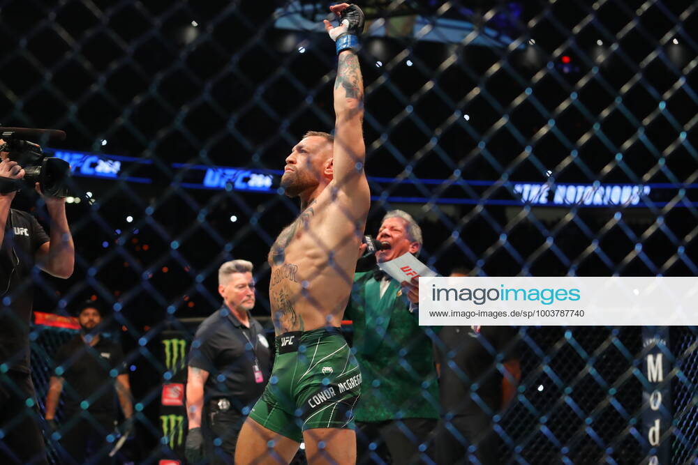 UFC 264, T-Mobile Arena, Las Vegas, Nevada, USA 10 7 2021 Dustin Poirier vs Conor McGregor Conor McGregor before the fight Conor McGregor before the fight 10 7 2021