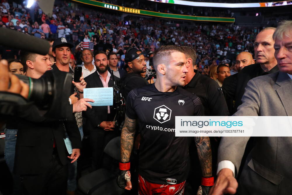 UFC 264, T-Mobile Arena, Las Vegas, Nevada, USA 10 7 2021 Dustin Poirier vs Conor McGregor Dustin Poirier after the fight Dustin Poirier after the fight 10 7 2021