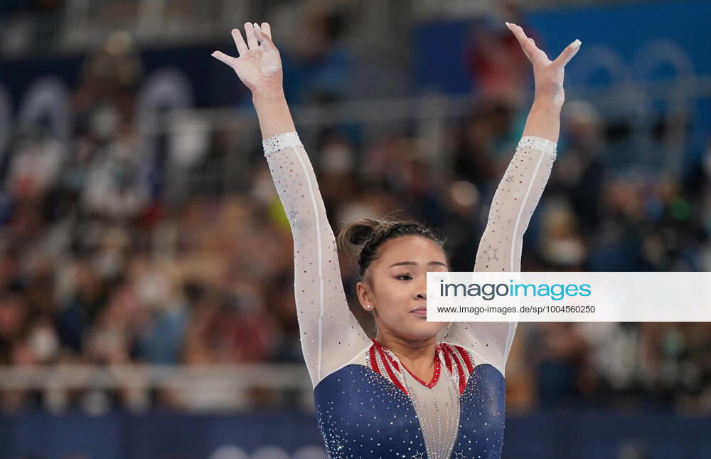 (210729) -- TOKYO, July 29, 2021 -- Sunisa Lee of the United States competes in the balance beam competition of the artistic gymnastics women s all-around final at the Tokyo 2020 Olympic Games, Olympische Spiele, Olympia, OS in Tokyo, Japan, July 29, 2021. ) (TOKYO2020)JAPAN-TOKYO-OLY-ARTISTIC GYMNASTICS-WOMEN S ALL-AROUND ChengxMin