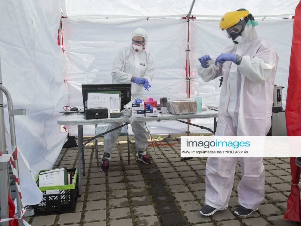 Drive & Go-Thru mobile tent for testing for the coronavirus as a part of the action Keep safe the Medics in Wroclaw Drive & Go-Thru mobile tent for testing for the coronavirus as a part of the action Keep safe the Medics provide free of charge tests for medics on May 12, 2020 in Wroclaw, Poland. There is also a possibility of making commercial tests for all those who want to get tested EN_01428357_0019