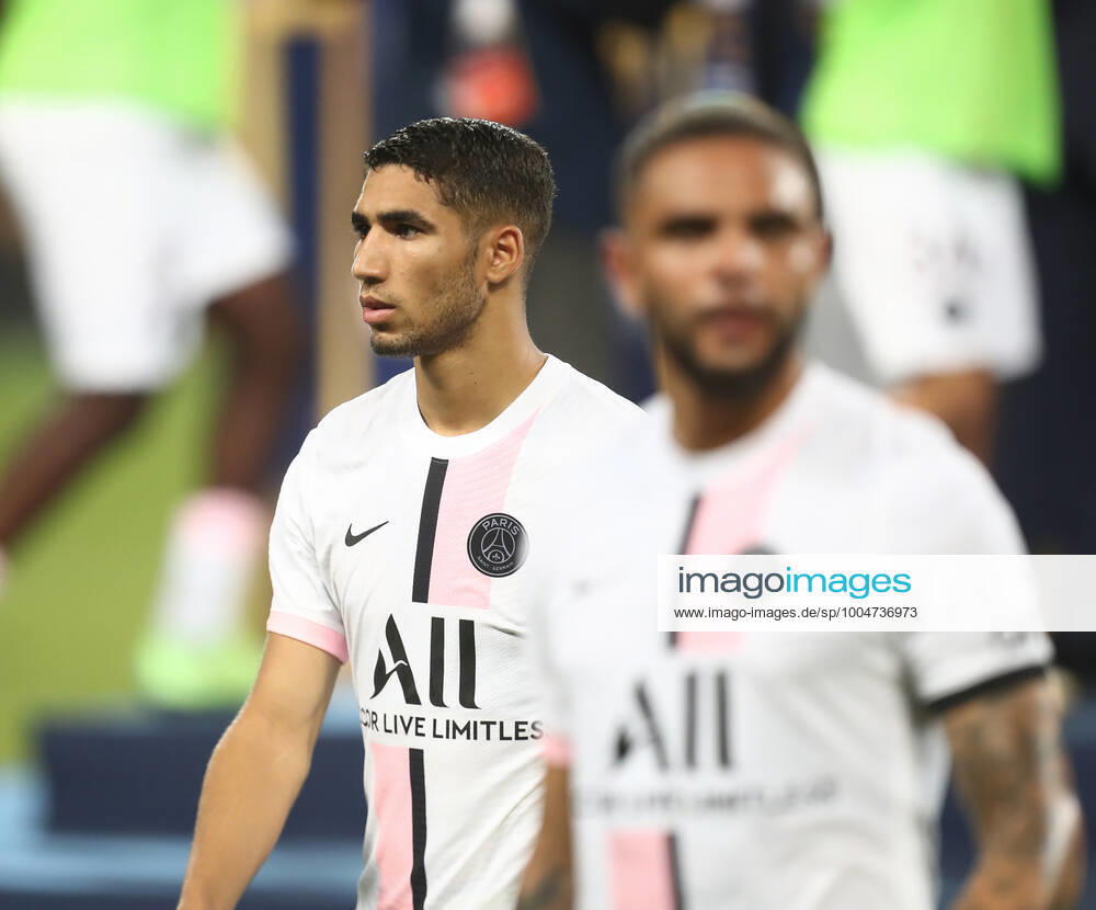 French Super Cup 2021 (Trophee Des Champions) - PSG Vs Lille achraf hakimi during the French Champions Trophy (Trophee des Champions) final football match between Paris Saint-Germain (PSG) and Lille (LOSC) at the Bloomfield Stadium in Tel Aviv, Israel, on August 1, 2021. Tel Aviv Israel jebarah-notitle210801_np9wa