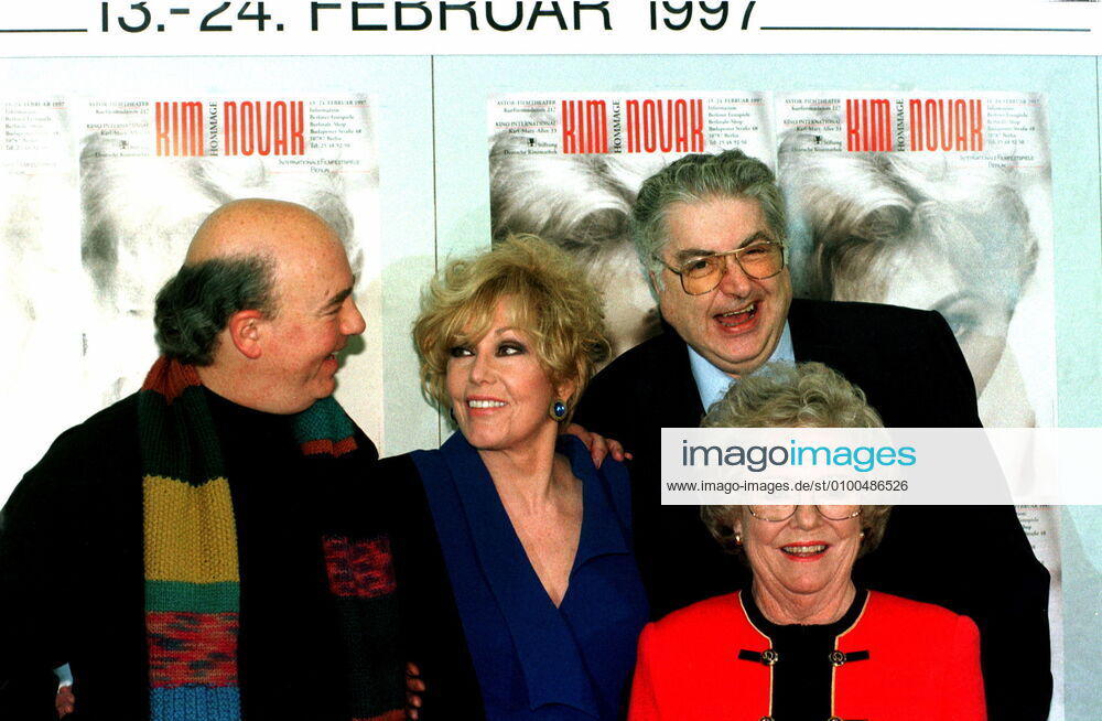 1 Filmfest 97 oVERTIGO¡ Jim KATZ restored the film , Kim NOVAK, Moritz de HADELN Berlinale , Patricia HITCHCOCK daughter of Alfred Hollywood, actress, Berlinale 1997,