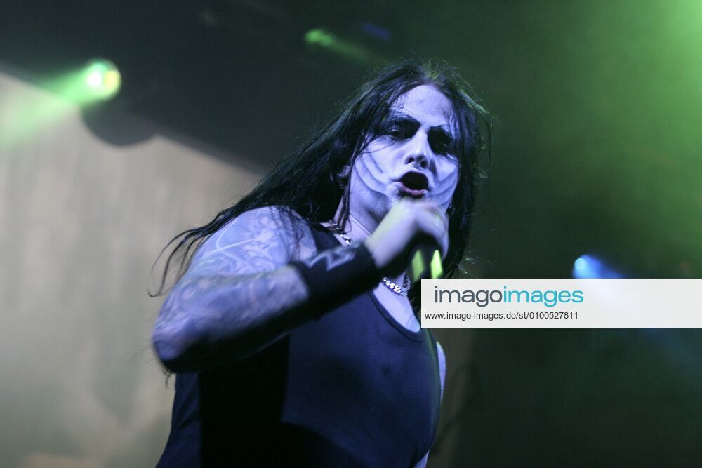 80 concert Dimmu Borgir , singer Shagrath Stian Tomt Thoresen , in Berlin Columbiahalle, Rock, Metal, Dark Metal , Music, Berlin Germany, Germany