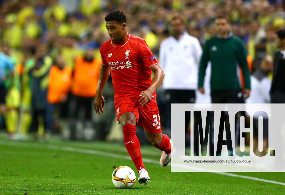 Mandatory Credit: Photo by Kieran Mcmanus BPI Shutterstock (5668301cu) Jordon Ibe of Liverpool during the UEFA Europa League Semi Final First Leg match between Villarreal and Liverpool played at Estadio El Madrigal, Villarreal on 28th April 2016 UEFA Europa League 2015 16 Semi Final First Leg Villarreal v Liverpool El Madrigal Stadium, Villarreal, Castellón, Spain - 28 Apr 2016 No use with unauthorised audio, video, data, fixture lists, club league logos or live services. Online in-match use limited to 75 images, no video emulation. No use in betting, games or single club league player publications. UEFA Europa League 2015 16 Semi Final First Leg Villarreal v Liverpool El Madrigal Stadium, Villarreal, Castellón, Spain - 28 Apr 2016 No use with unauthorised audio, video, data, fixture lists, club league logos or live services. Online in-match use limited to 75 images, no video emulation. No use in betting, games or single club league player publications.