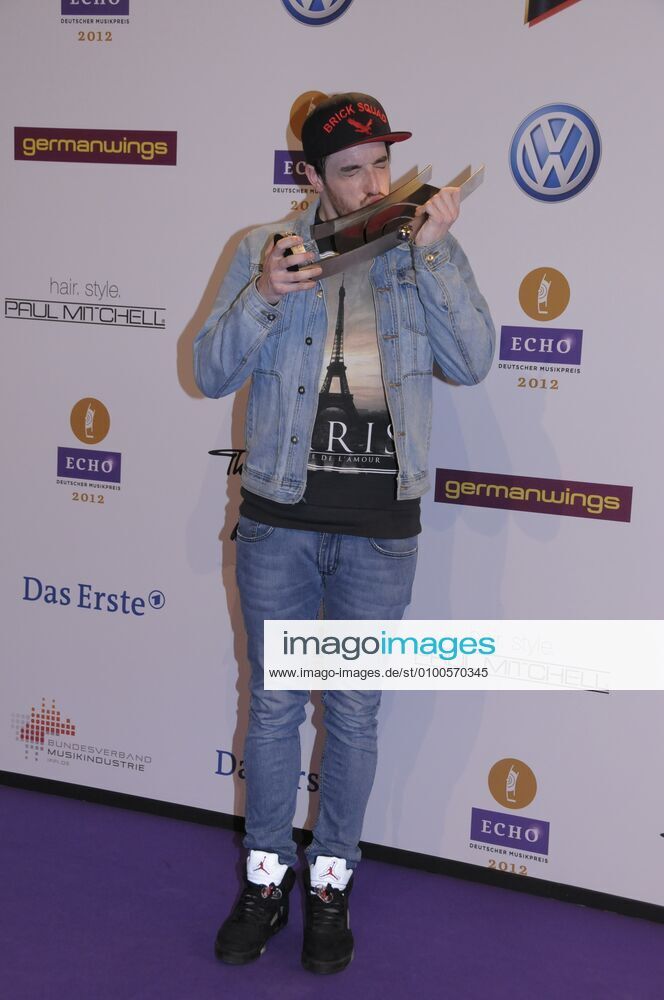 105 Casper at the Echo Awards 2012 at Messe Berlin on 22 03 12, Red Carpet, Berlin Germany, Germany