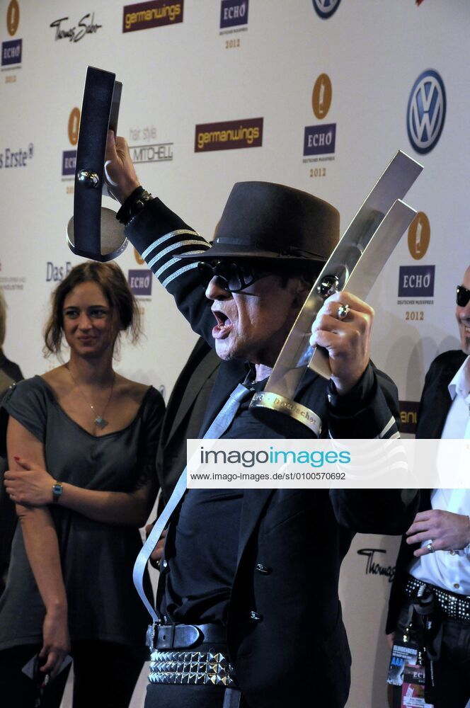 105 Udo Lindenberg at the Echo Awards 2012 at Messe Berlin on 22 03 12, Red Carpet, Berlin Germany, Germany