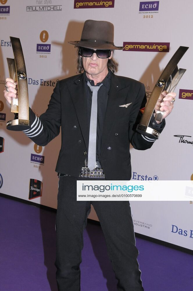 105 Udo Lindenberg at the Echo Awards 2012 at Messe Berlin on 22 03 12, Red Carpet, Berlin Germany, Germany