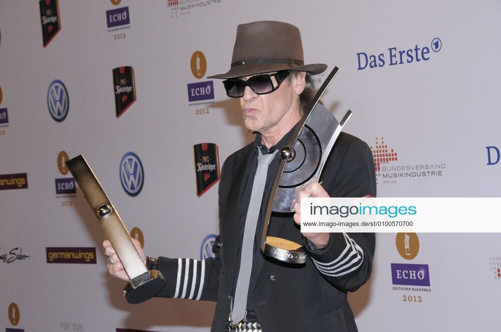 105 Udo Lindenberg at the Echo Awards 2012 at Messe Berlin on 22 03 12, Red Carpet, Berlin Germany, Germany