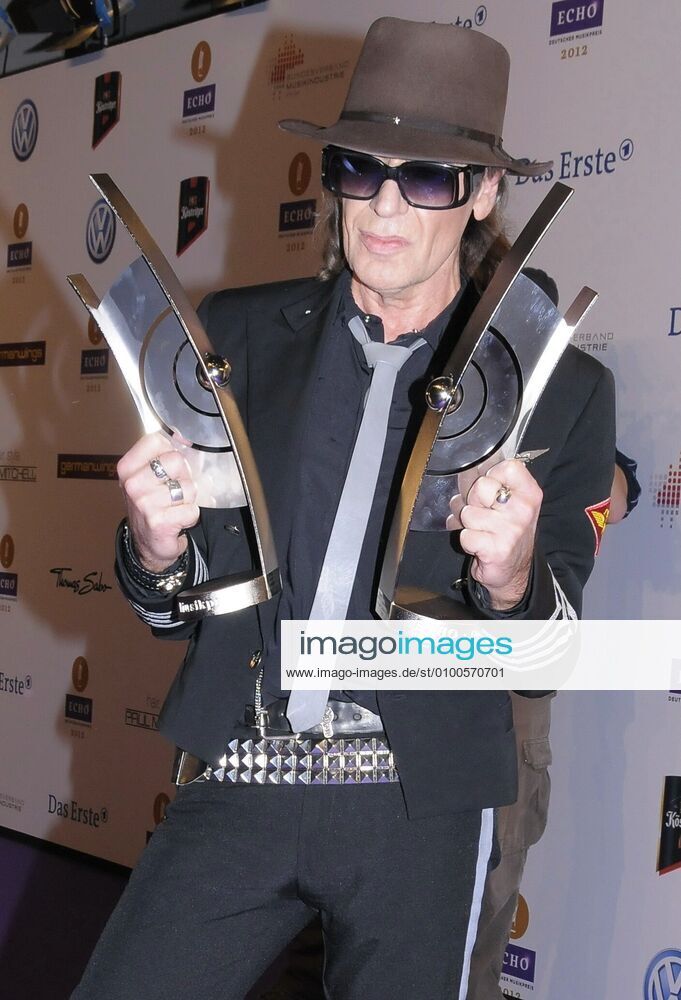 105 Udo Lindenberg at the Echo Awards 2012 at Messe Berlin on 22 03 12, Red Carpet, Berlin Germany, Germany