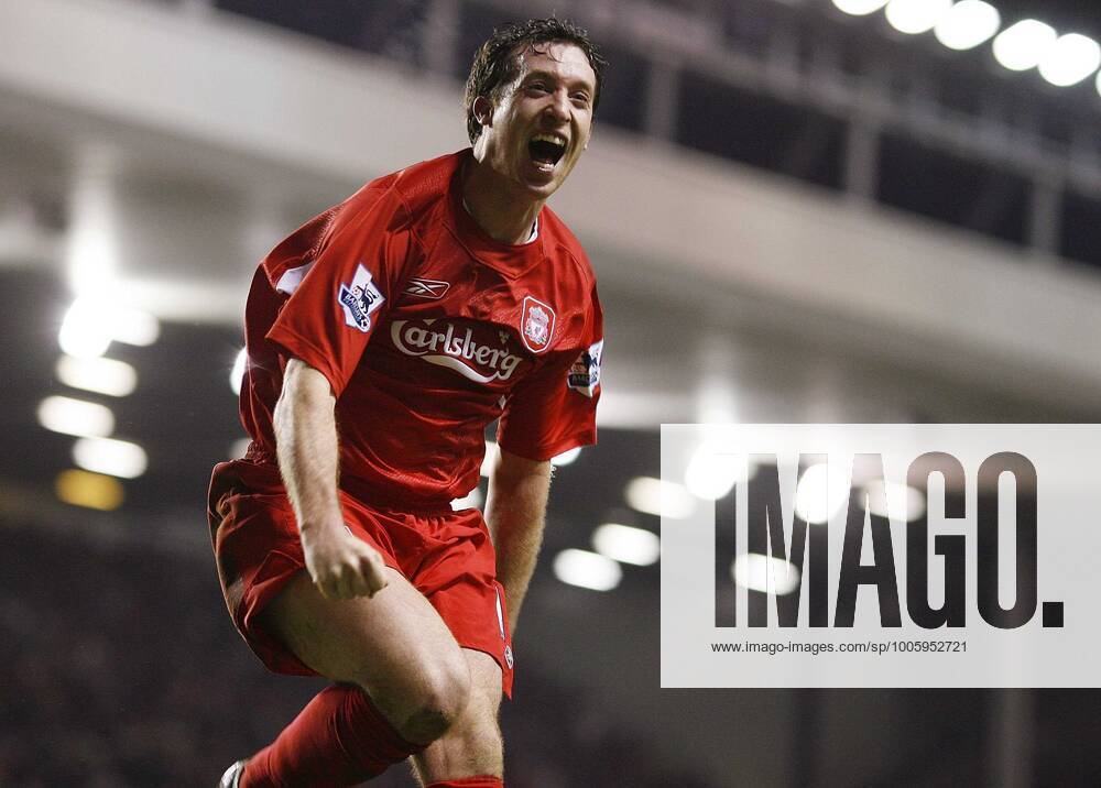 Mandatory Credit: Photo by Ian Hodgson ANL Shutterstock (3409686a) Liverpool s Robbie Fowler Celebrates Disallowed Goal Against Charlton During Their English Premier League Soccer Match At Anfield Stadium Liverpool England Saturday March 4 2006. The Match Ended 0-0. Liverpool s Robbie Fowler Celebrates Disallowed Goal Against Charlton During Their English Premier League Soccer Match At Anfield Stadium Liverpool England Saturday March 4 2006. The Match Ended 0-0. No use with unauthorised audio, video, data, fixture lists (outside the EU), club league logos or live services. Online in-match use limited to 45 images (+15 in extra time). No use to emulate moving images. No use in betting, games or single club league player publications services. Liverpool s Robbie Fowler Celebrates Disallowed Goal Against Charlton During Their English Premier League Soccer Match At Anfield Stadium Liverpool England Saturday March 4 2006. The Match Ended 0-0. No use with unauthorised audio, video, data, fixture lists (outside the EU), club league logos or live services. Online in-match use limited to 45 images (+15 in extra time). No use to emulate moving images. No use in betting, games or
