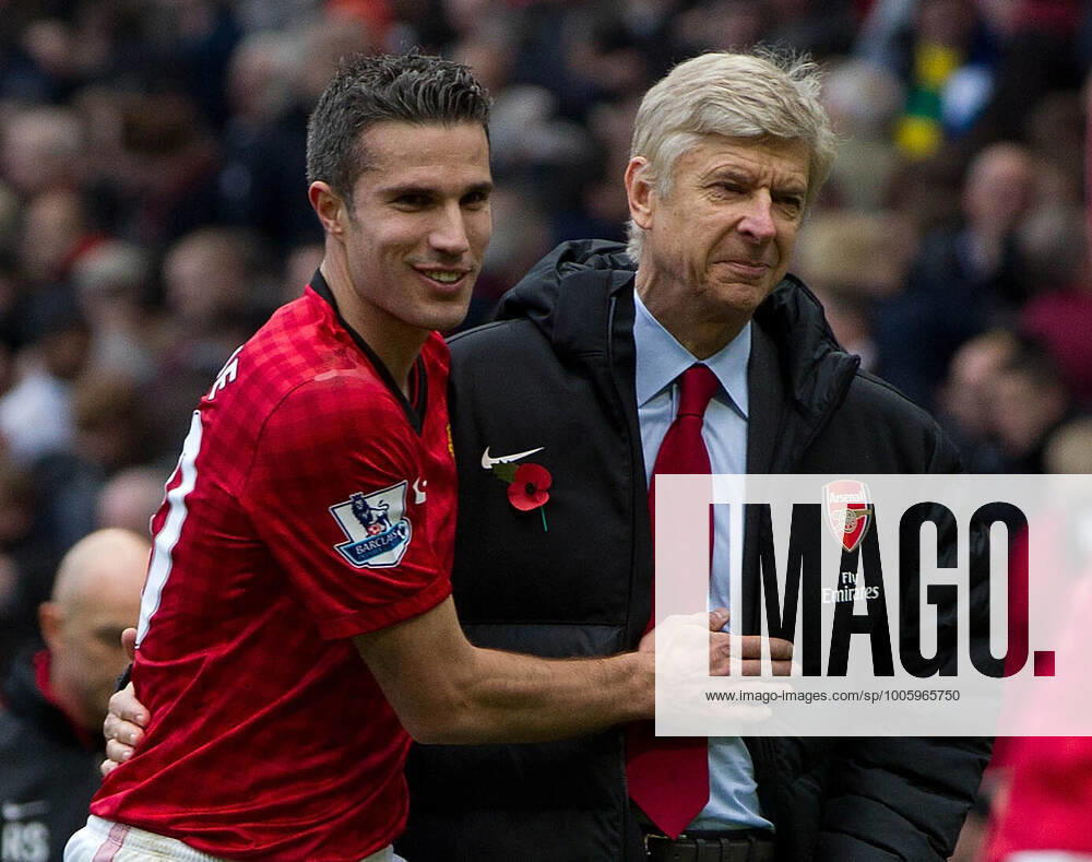 Mandatory Credit: Photo by Ian Hodgson ANL Shutterstock (3377541a) Man Utd s Robin Van Persie And Arsenal Manager Arsene Wenger At Old Trafford. Manchester United, ManU V Arsenal At Old Trafford - Picture By Ian Hodgson daily Mail Man Utd s Robin Van Persie And Arsenal Manager Arsene Wenger At Old Trafford. Manchester United V Arsenal At Old Trafford - Picture By Ian Hodgson daily Mail No use with unauthorised audio, video, data, fixture lists (outside the EU), club league logos or live services. Online in-match use limited to 45 images (+15 in extra time). No use to emulate moving images. No use in betting, games or single club league player publications services. Man Utd s Robin Van Persie And Arsenal Manager Arsene Wenger At Old Trafford. Manchester United V Arsenal At Old Trafford - Picture By Ian Hodgson daily Mail No use with unauthorised audio, video, data, fixture lists (outside the EU), club league logos or live services. Online in-match use limited to 45 images (+15 in extra time). No use to emulate moving images. No use in betting, games or