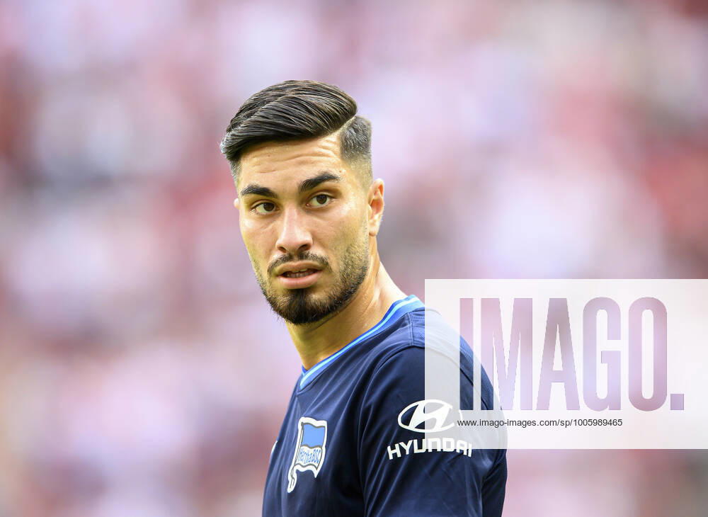 Suat SERDAR B Football 1 Bundesliga, 01 Matchday, 1 FC Koeln K Hertha BSC Berlin B 3 1, on 15 08 2021 in Koeln Germany DFL regulations prohibit any use of photographs as image sequences and or quasi video Â
