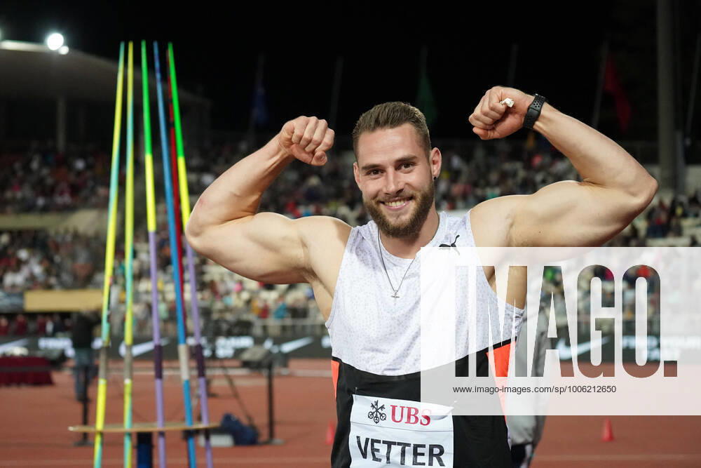 Athletics, athletics, Diamond League Lausanne , 26 08 2021, javelin throw men, Johannes Vetter , Germany,