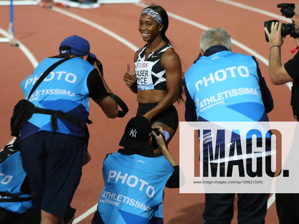 Shelly-Ann FRASER-PRYCE of Jamaica wins the 100m Women in a supersonic time of 10.60 as part of the 2021 Wanda Diamond League at the Stade de la Pontaise on August 26th 2021 in Lausanne, Switzerland Lausanne Switzerland - ZUMAc179 20210827_zep_c179_142