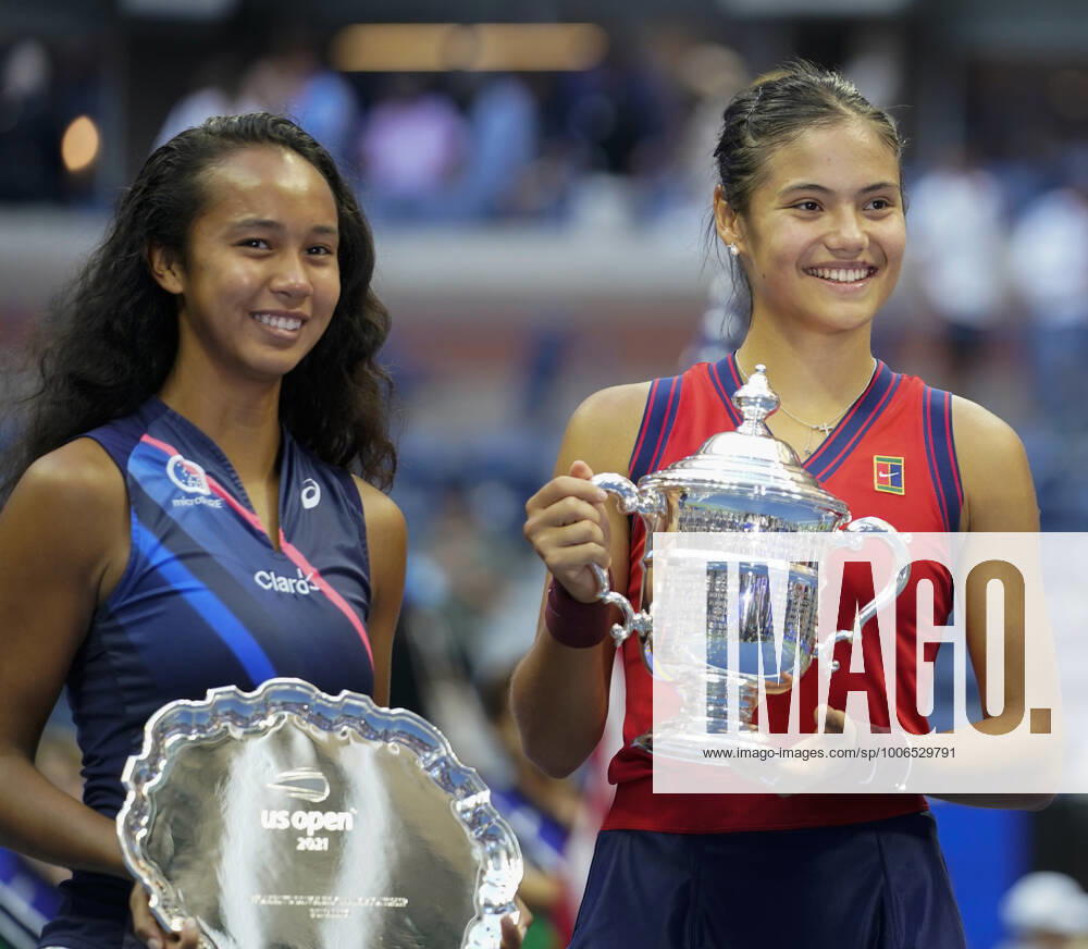 Emma Raducanu (GBR) defeated Leylah Fernandez (CAN) 6-4, 6-3, at the US Open being played at Billie Jean King National Tennis Center in Flushing, Queens, New York. Flushing, Queens USA - ZUMAc04_ 20210911_zaf_c04_428