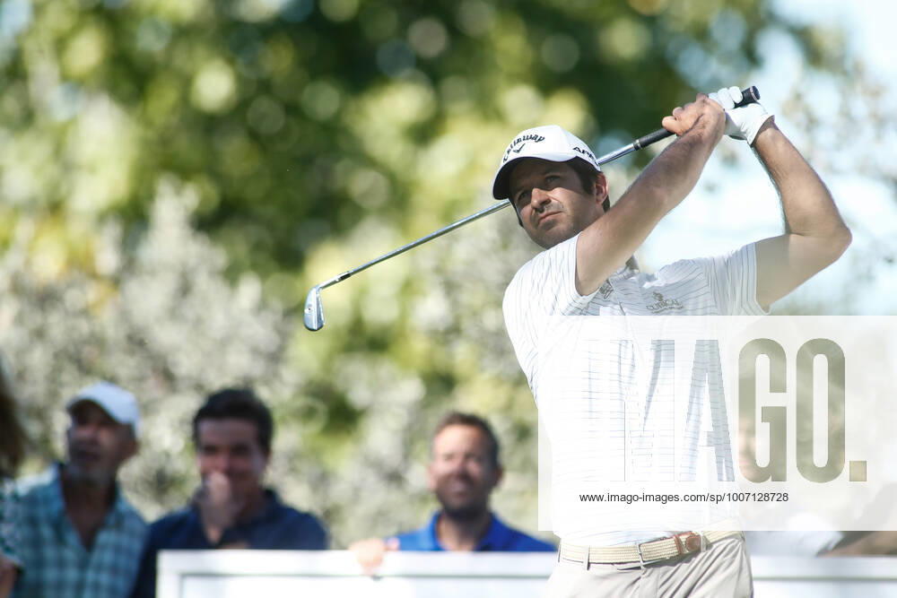 Jorge Campillo of Spain in action during the Acciona Open Espana of Golf, Spain Open, at Casa de Campo on October 07, 2021, in Madrid, Spain. MADRID SPAIN - ZUMAa181 20211007_zaa_a181_084