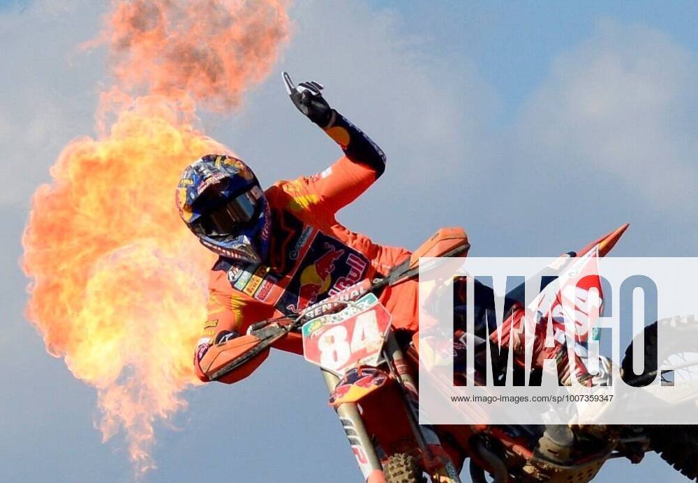 KW41 Dutch rider Jeffrey Herlings (KTM) competes in men s MXGP category of Spain Motocross GP race in the town of Arroyomolinos, central Spain, 17 October 2021. Motocross Spain GP race !ACHTUNG: NUR REDAKTIONELLE NUTZUNG!