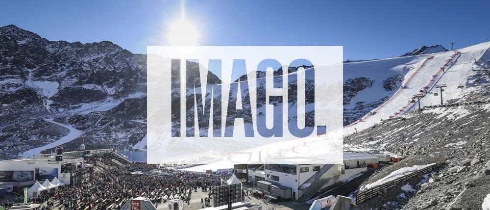 ALPINE SKIING - FIS WC Soelden SOELDEN,AUSTRIA,24.OCT.21 - ALPINE SKIING - FIS World Cup season opening, Rettenbachferner, giant slalom, men. Image shows an overview of the event area. GEPAxpictures xPatrickxSteiner