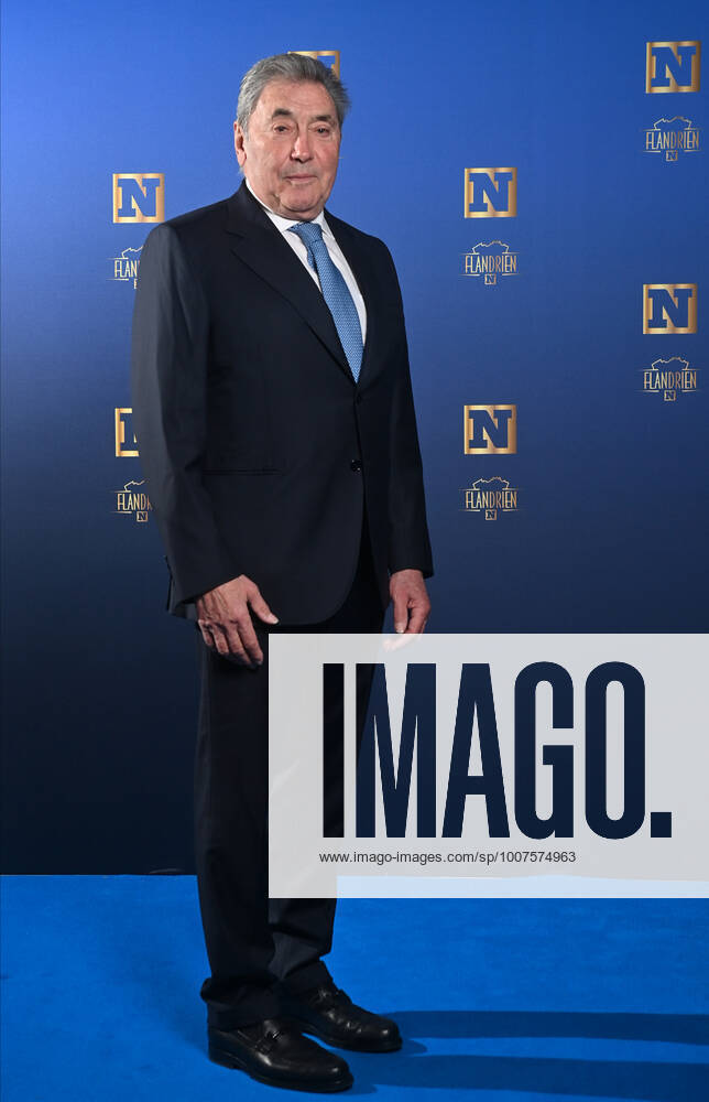 Former Belgian cyclist Eddy Merckx pictured at the blue carpet of the Flandrien award ceremony for the best Belgian cyclist of the 2021 cycling season, organized by newspaper Het Nieuwsblad , in Puurs, on Tuesday 26 October 2021. DAVIDxSTOCKMAN x3124766x