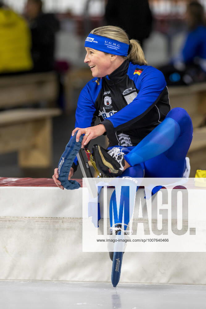 EISSCHNNELLLAUF Claudia PECHSTEIN on 29 10 2021 during the German championship single track in the Max Aicher Arena, Inzell, Germany Photo ERNST WUKITS