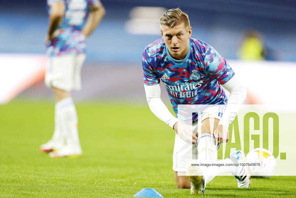 Toni Kroos (Real), OCTOBER 27, 2021 - Football Soccer : Spanish La Liga Santander match between Real Madrid CF 0-0 CA Osasuna at the Estadio Santiago Bernabeu in Madrid, Spain. Noxthirdxpartyxsales (173068996)