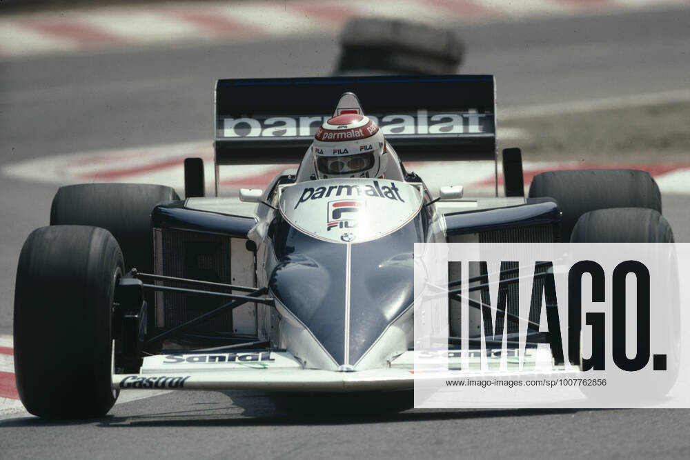Brabham BMW BT52 the Brabham BT52 was a on Gordon Murra drawn Formula 1 racing car of Brabham Racing in the season 1983 driven by Nelson Piquet photo and Riccardo Patrese the analog photo was taken at the Grand Prix on Italy 1983 in Monza Patrese had in front of Piquet the fastest training time but retired in the third lap with engine failure so that Nelson Piquet could take over the lead without a fight and could finish the race as winner Piquet won with the Brabham BMW his 2 world championship title for the first time in Formula 1 history a turbo engine driven car became F 1 world champion BMW
