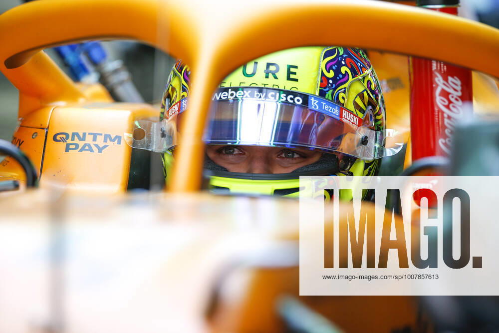 4 Lando Norris GBR, McLaren F1 Team , F1 Grand Prix of Mexico at Autodromo Hermanos Rodriguez on November 6, 2021 in Mexico City, Mexico Photo by HOCH ZWEI Mexico City Mexico