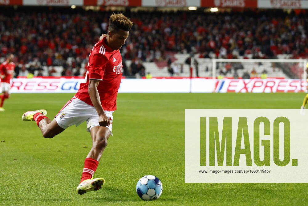 SL Benfica V Pacos Ferreira FC - Taca De Portugal SL Benficas midfielder Gerson in action during the match for Taca de Portugal between SL Benfica and Pacos de Ferreira, at Estadio da Luz, Lisboa, Portugal, 19, November, 2021 Lisbon Portugal