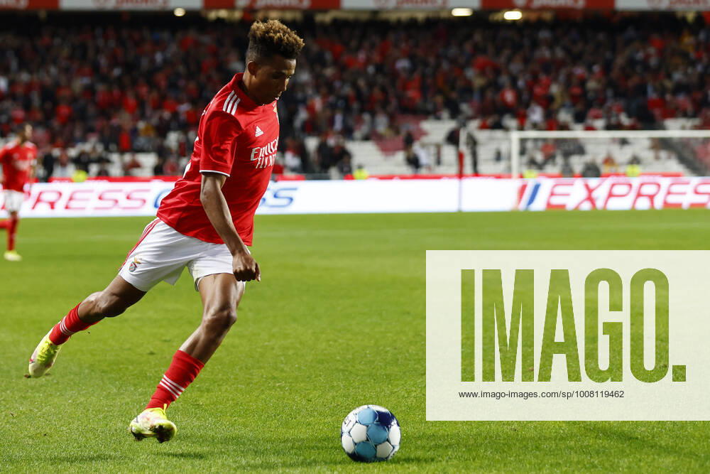 SL Benfica V Pacos Ferreira FC - Taca De Portugal SL Benficas midfielder Gerson in action during the match for Taca de Portugal between SL Benfica and Pacos de Ferreira, at Estadio da Luz, Lisboa, Portugal, 19, November, 2021 Lisbon Portugal