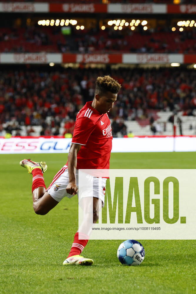 SL Benfica V Pacos Ferreira FC - Taca De Portugal SL Benficas midfielder Gerson in action during the match for Taca de Portugal between SL Benfica and Pacos de Ferreira, at Estadio da Luz, Lisboa, Portugal, 19, November, 2021 Lisbon Portugal