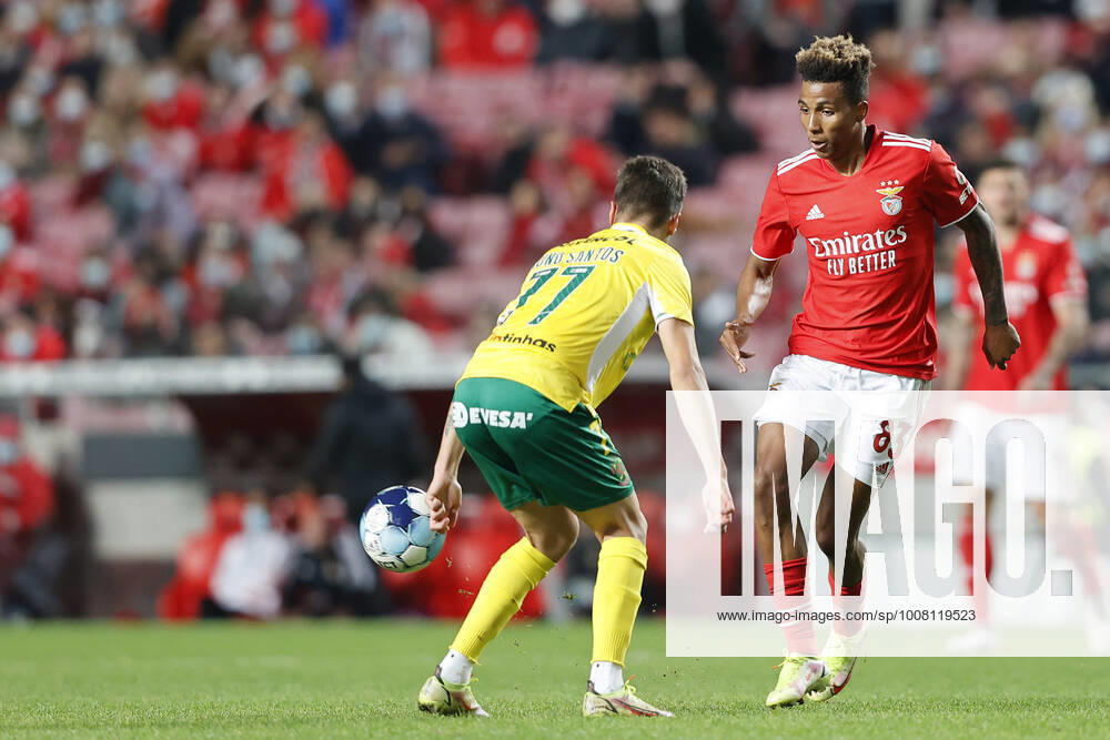 SL Benfica V Pacos Ferreira FC - Taca De Portugal SL Benficas midfielder Gerson in action during the match for Taca de Portugal between SL Benfica and Pacos de Ferreira, at Estadio da Luz, Lisboa, Portugal, 19, November, 2021 Lisbon Portugal