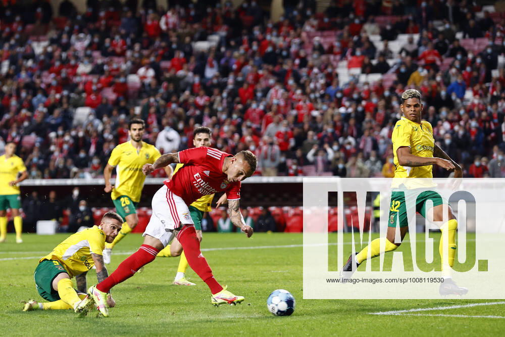 SL Benfica V Pacos Ferreira FC - Taca De Portugal Everton shoots to goal during the match for Taca de Portugal between SL Benfica and Pacos de Ferreira, at Estadio da Luz, Lisboa, Portugal, 19, November, 2021 Lisbon Portugal