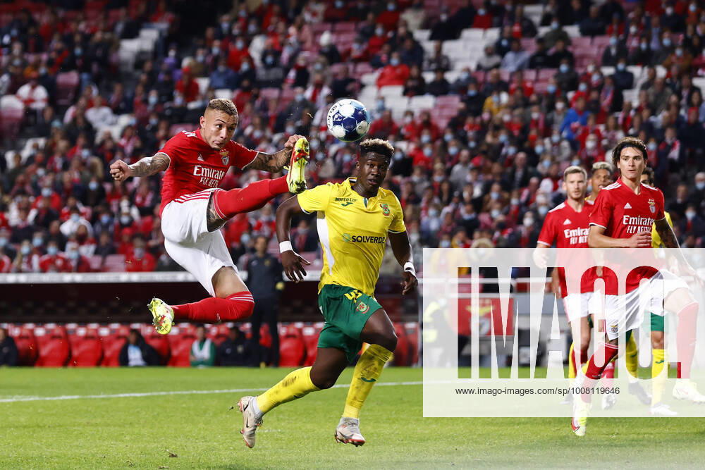 SL Benfica V Pacos Ferreira FC - Taca De Portugal Everton controls the ball during the match for Taca de Portugal between SL Benfica and Pacos de Ferreira, at Estadio da Luz, Lisboa, Portugal, 19, November, 2021 Lisbon Portugal
