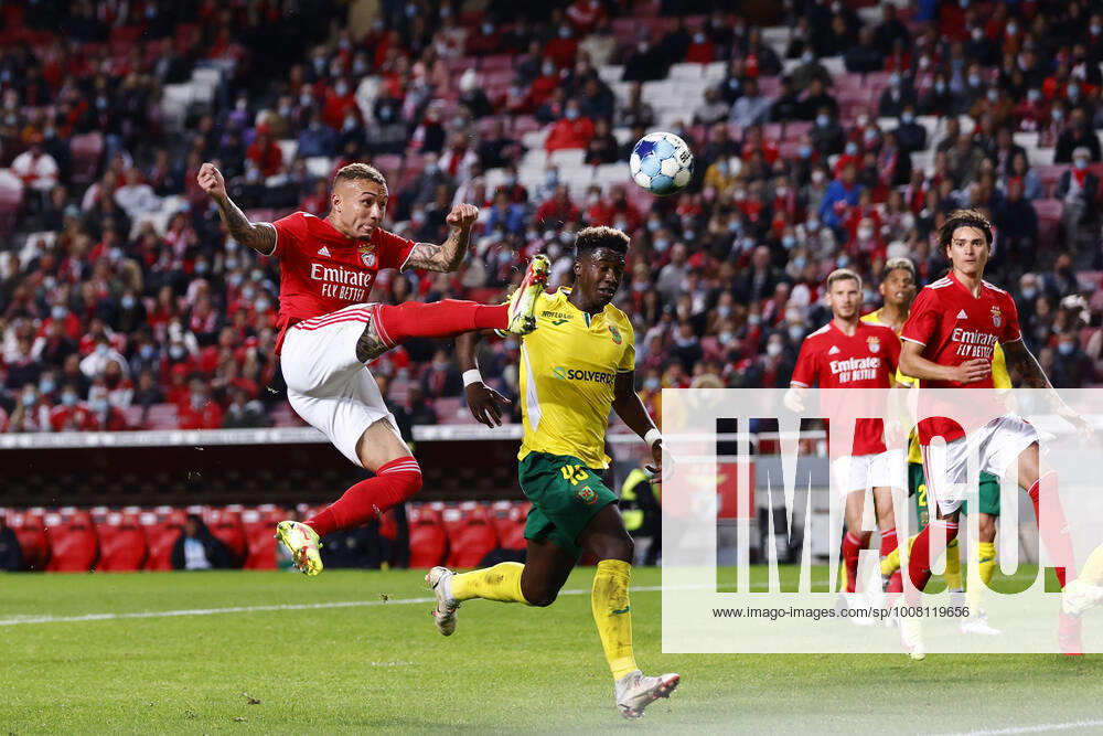 SL Benfica V Pacos Ferreira FC - Taca De Portugal Everton controls the ball during the match for Taca de Portugal between SL Benfica and Pacos de Ferreira, at Estadio da Luz, Lisboa, Portugal, 19, November, 2021 Lisbon Portugal