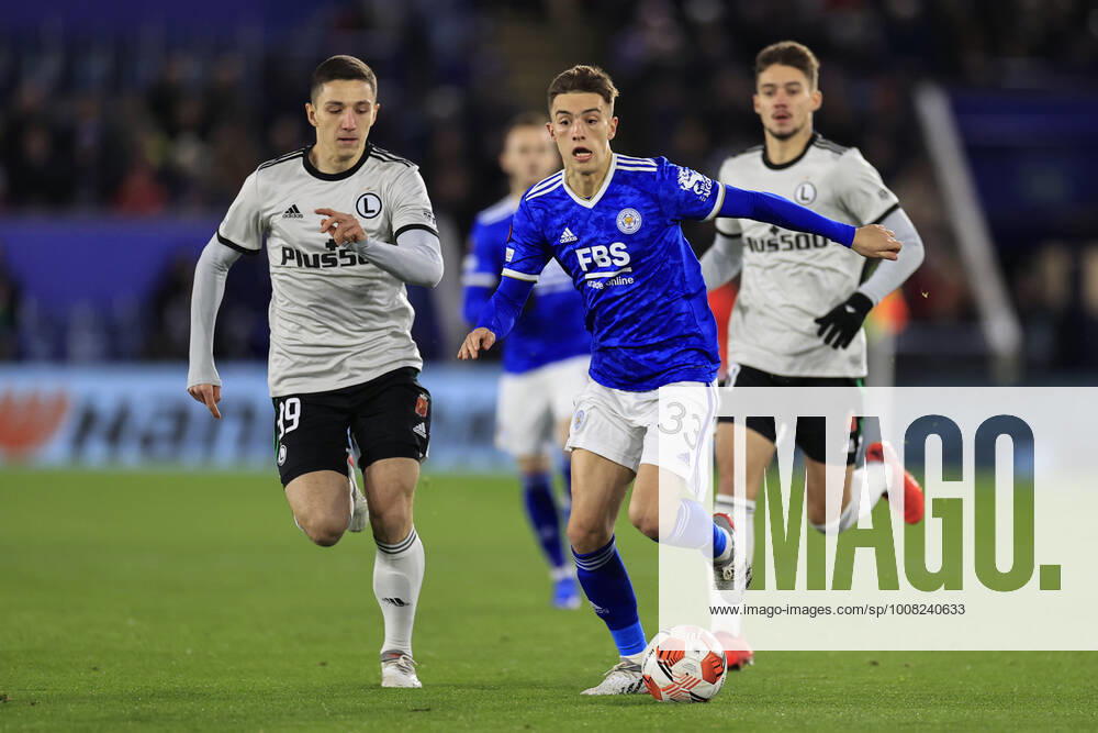 UEFA Europa League Leicester City vs Legia Warsaw Luke Thomas 33 of Leicester City runs into attack Leicester King Power Stadium Leicestershire United Kingdom