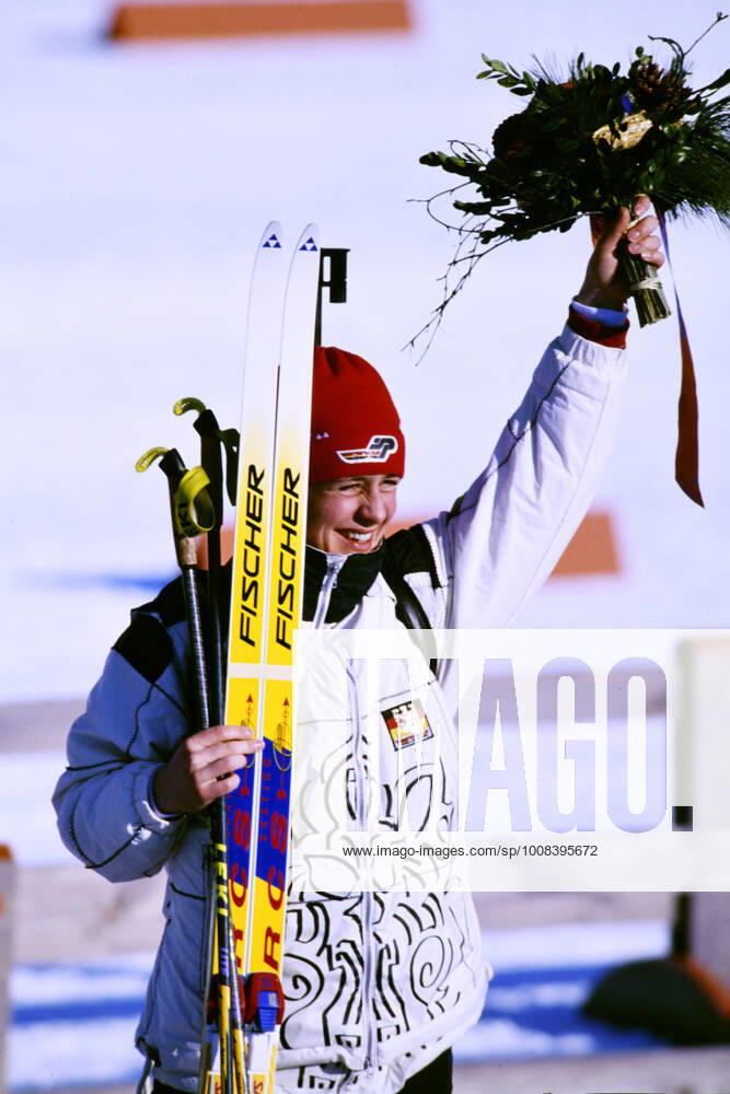 DISL Uschi Team GER Biathlon 3 place 15km women Olympic Winter Games 1994 in Lillehammer on 18 02 1994 in Lillehammer