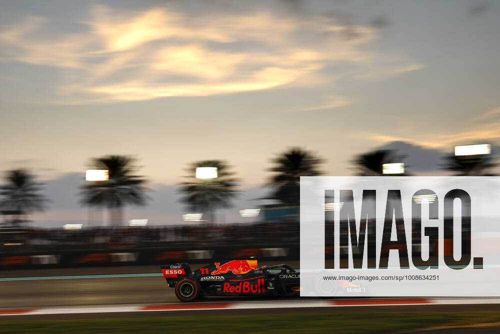11 Sergio Perez MEX, Red Bull Racing , F1 Grand Prix of Abu Dhabi at Yas Marina Circuit on December 12, 2021 in Abu Dhabi, United Arab Emirates Photo by HOCH ZWEI Abu Dhabi United Arab Emirates