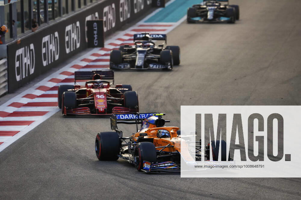 4 Lando Norris GBR, McLaren F1 Team , F1 Grand Prix of Abu Dhabi at Yas Marina Circuit on December 12, 2021 in Abu Dhabi, United Arab Emirates Photo by HOCH ZWEI Abu Dhabi United Arab Emirates