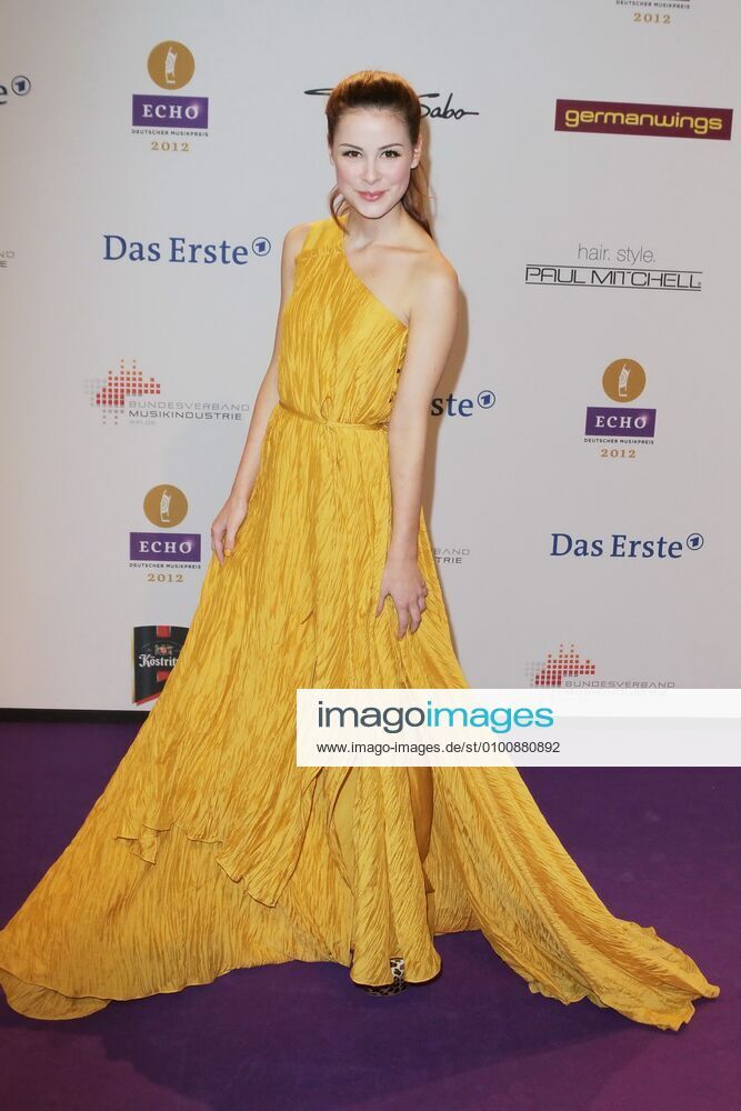 77 Lena Meyer Landrut guest at the ECHO 2012 awards ceremony in the exhibition halls under the Radio Tower Berlin, Berlin Berlin Deutschland Germany