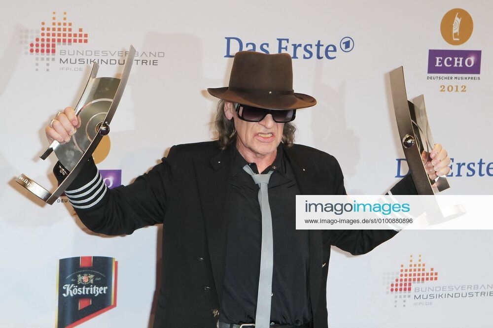 77 Udo Lindenberg guest at the ECHO 2012 awards ceremony in the exhibition halls under the Radio Tower Berlin, Berlin Berlin Deutschland Germany