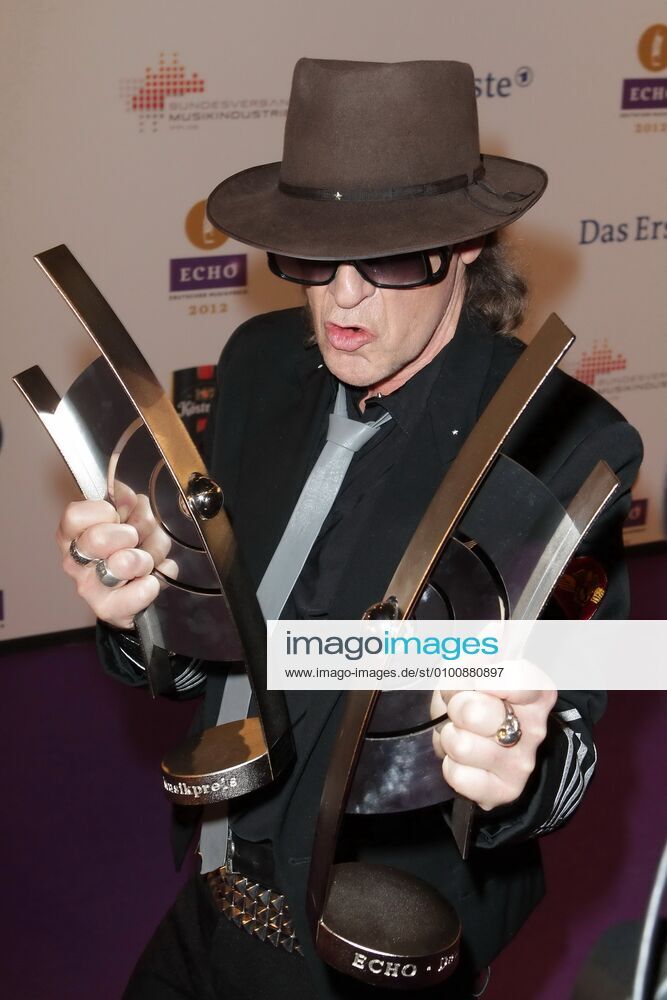 77 Udo Lindenberg guest at the ECHO 2012 awards ceremony in the exhibition halls under the Radio Tower Berlin, Berlin Berlin Deutschland Germany